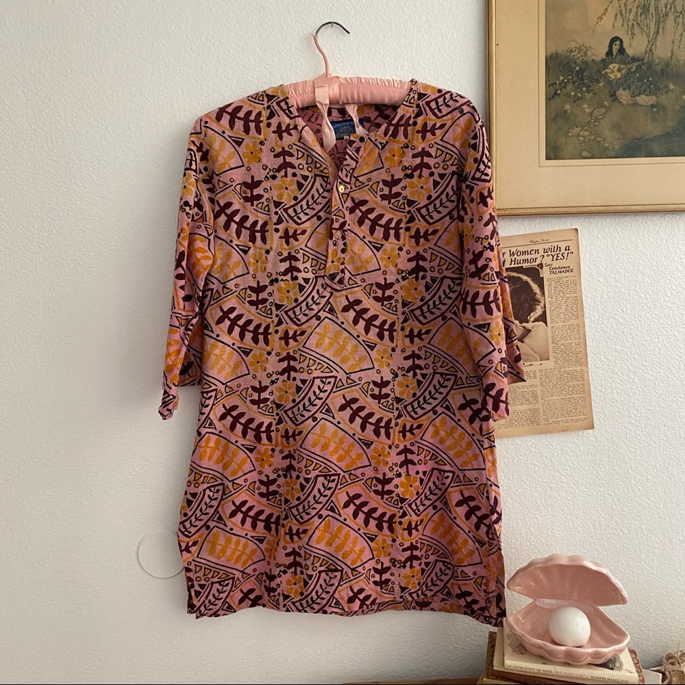 Beautiful 60s Vintage Tunic Dress